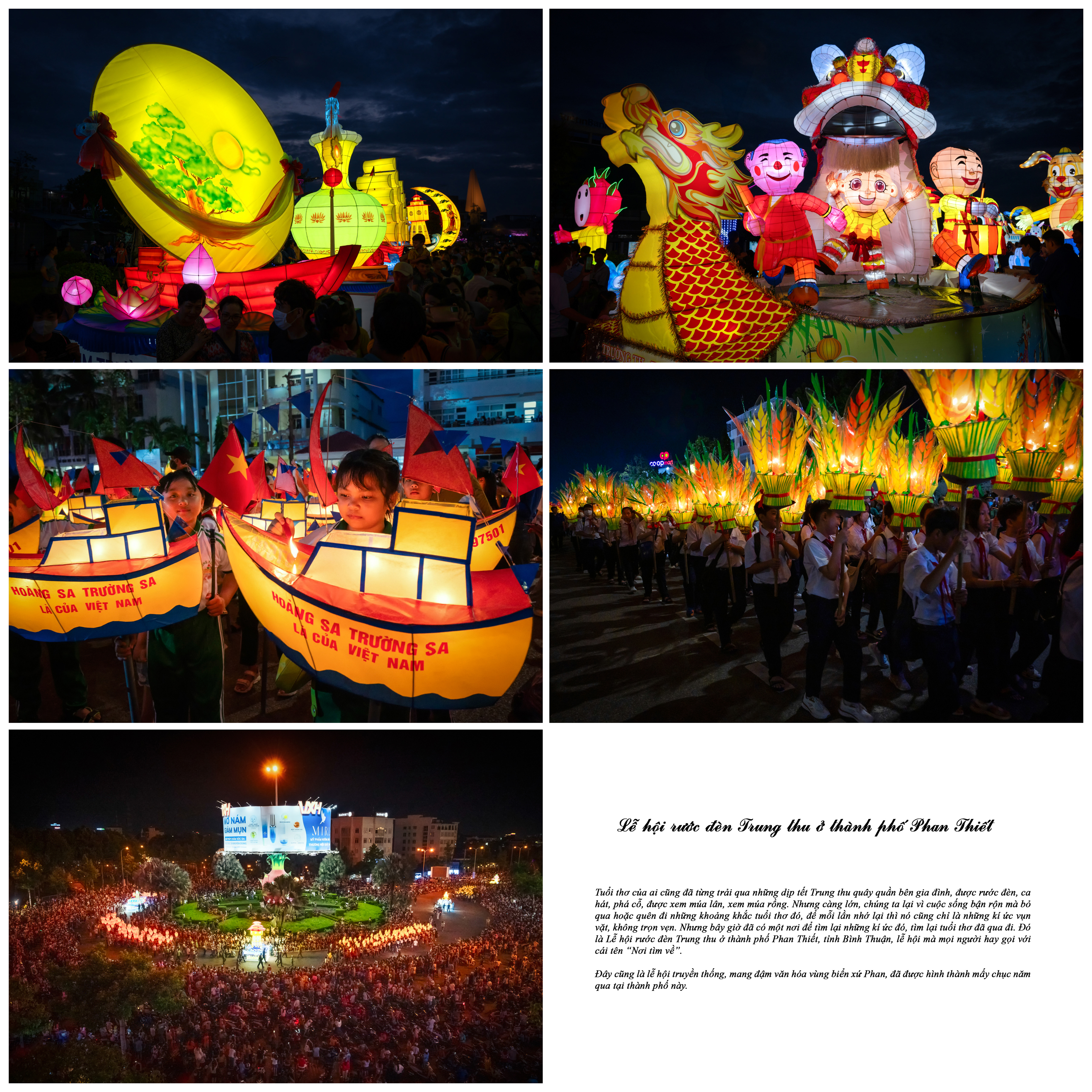 Lễ hội rước đèn Trung thu ở Phan Thiết