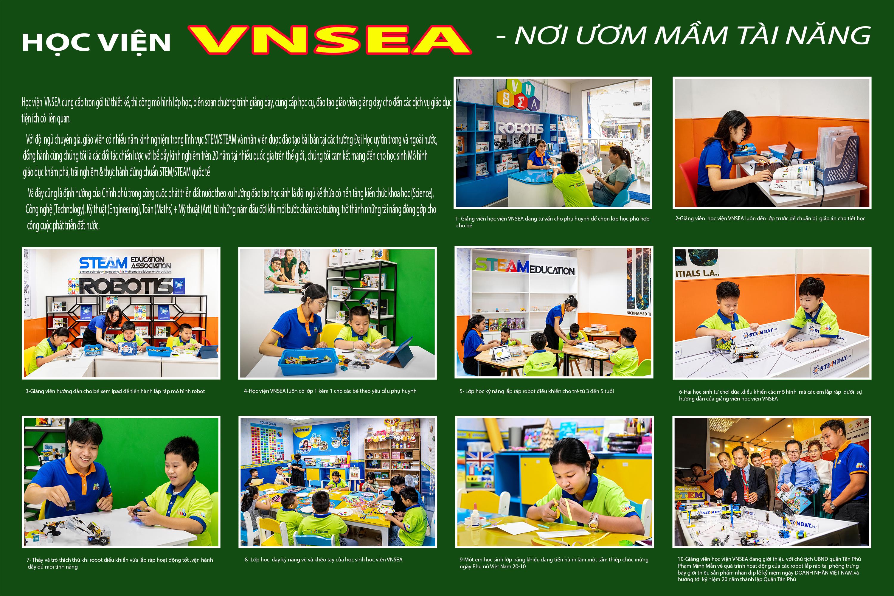 Học viện VNSEA -Nơi ươm mầm tài năng